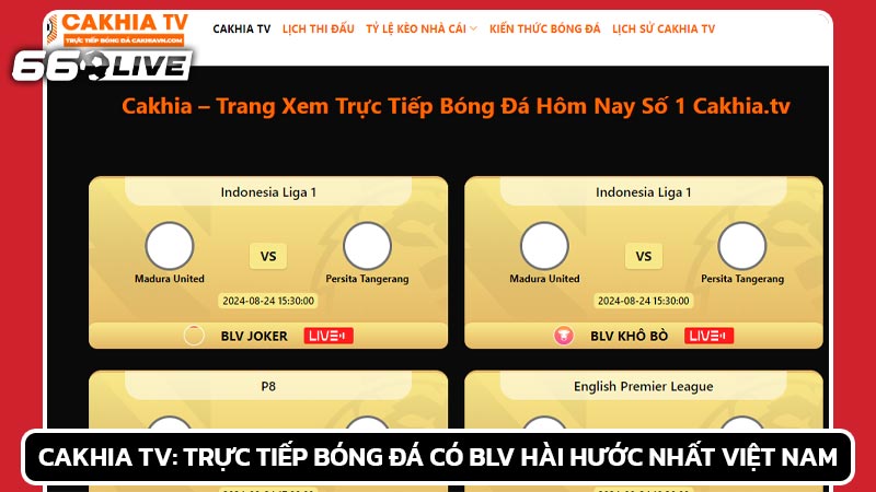 Cakhia TV: Trực tiếp bóng đá có blv hài hước nhất Việt Nam